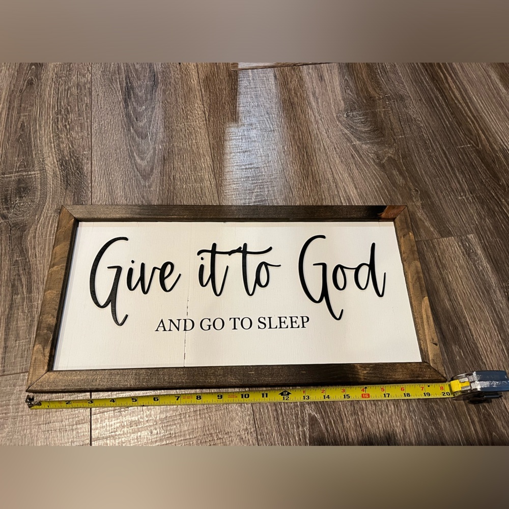 Bedroom sign